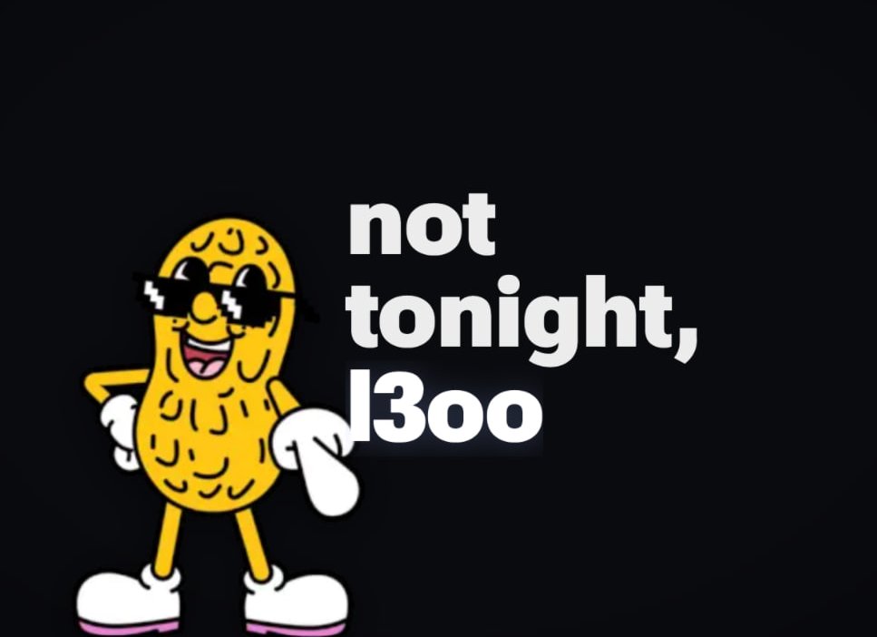 Creator tweet playing the bit for the Peanut card launch